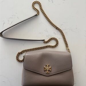 Tory Burch Tan Leather Crossbody Bag